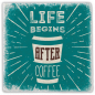 Preview: 0925  Marmoruntersetzer "life begins after coffee"
