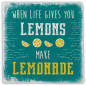 Preview: 0928  Marmoruntersetzer "when life gives you lemons …"