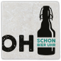 Preview: 1038  Marmoruntersetzer "Oh schon Bier Uhr"