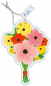 Preview: 29213 Formkarte unser Finne "Blumenstrauß"