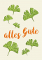 Preview: 31033 Grußkarte paper deluxe Alles Gute - Ginkgo