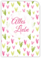 Preview: 31104 Grußkarte Aquarell "Alles Liebe"