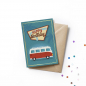Preview: 31401  Grußkarte Colourful "Happy Birthday"
