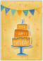 Preview: 31402  Grußkarte Colourful "Happy Birthday"