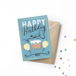 Preview: 31403  Grußkarte Colourful "Happy Birthday"