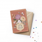 Preview: 31410 Grußkarte Colourful "Für Dich"