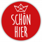 Preview: 32134 Formmagnet "Schön Hier"