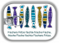 Preview: 32177 Formmagnet "Fischers Fritze fischte …"
