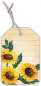 Preview: Geschenkanhänger Sonnenblume