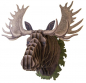 Preview: 3D Tierkopf "Elch"