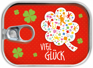 0102  Dosenpost "viel Glück"