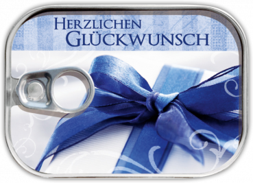 0106 Dosenpost "Herzlichen Glückwunsch"