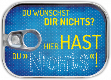 0153 Dosenpost "Nichts"