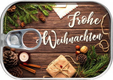 0220 Dosenpost "Frohe Weihnachten"