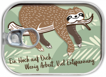 0514 Dosenpost "Ein Hoch auf Dich. …"