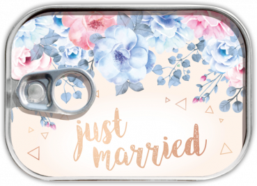 0519 Dosenpost "just married"
