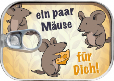 0533 Dosenpost "Ein paar Mäuse für dich"