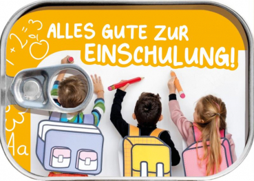 0543 Dosenpost "Alles Gute zur Einschulung"