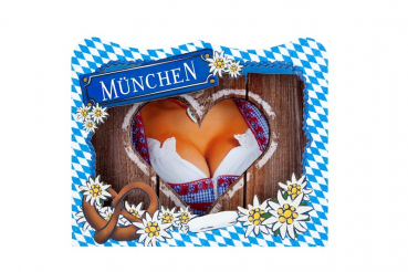 0801 3D Grußkarte "München"