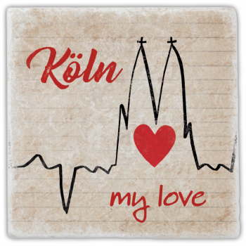 0904  Marmoruntersetzer "Köln"