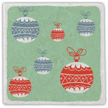 0977  Marmorfliese Xmas
