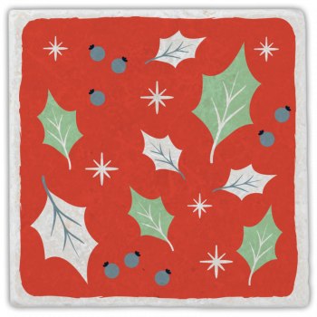 0979  Marmorfliese Xmas