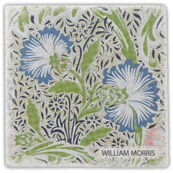 0986  Marmoruntersetzer "William Morris"