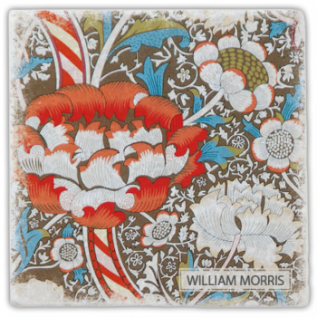 0987  Marmoruntersetzer "William Morris"
