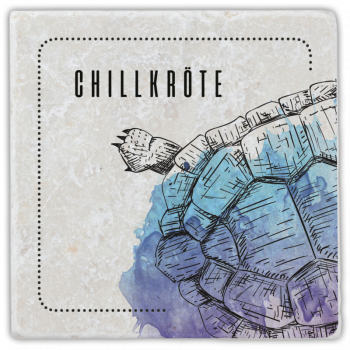 1008  Marmoruntersetzer Schildkröte 1/2
