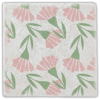 1046 Marmoruntersetzer Blumen