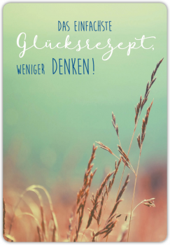 29001  Postkarte unser Finne "Glücksrezept"