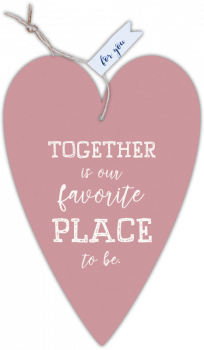 29101 Herzkarte unser Finne "Together is our…"
