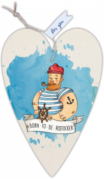 29125 Herzkarte unser Finne Rostock Seemann