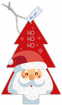 29226 Formkarte unser Finne "Ho Ho Ho"