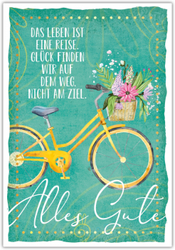 29811 Postkarte Happy Words "Alles Gute..."