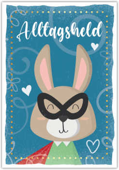 29817 Postkarte Happy Words "Alltagsheld"