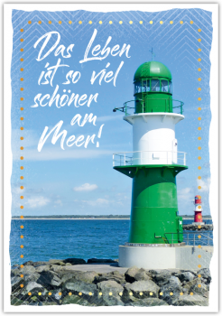 29838 Postkarte Happy Words "Das Leben ist …