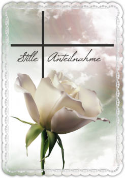 30022204 Trauerkarte "Stille Anteilnahme"