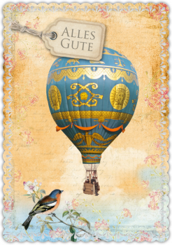 30033014 Grußkarte Romantique Glück & Glückwünsche