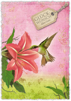 30033035 Grußkarte Romantique Glück & Glückwünsche