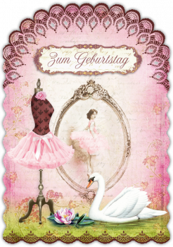 30033036 Grußkarte Romantique Geburtstag