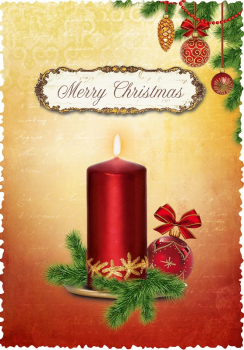 30033585 Grußkarte Romantique xmas