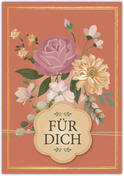 31410 Grußkarte Colourful "Für Dich"
