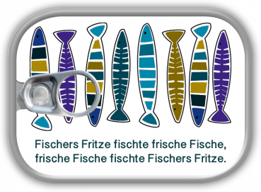 32177 Formmagnet "Fischers Fritze fischte …"