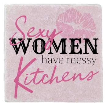 33104 Marmormagnet "Sexy women have a messy kitchen"