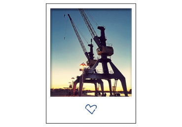 710004 Polaroidkarte Rostock