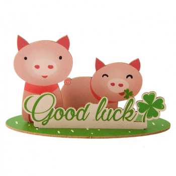 8107  Steckkarte "Good luck"
