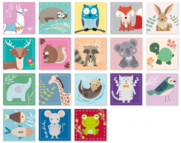 Memo „Tiere / Animals“