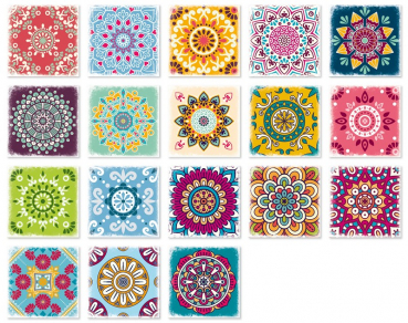 Memo „Colorful Patterns“