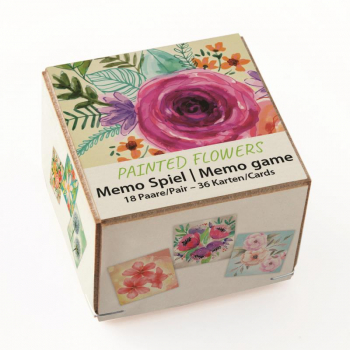 Memo „Painted Flowers“